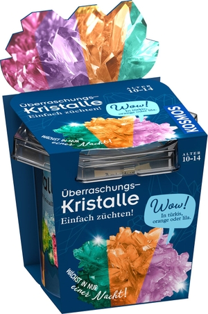 Überraschungs-Kristalle - Experimentierkasten. Franckh-Kosmos, 2025.