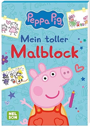Peppa Wutz Ausmalbilder: Mein toller Malblock - Kinderbeschäftigung ab 3. Nelson Verlag, 2023.