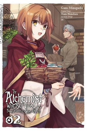 Nonohara, Usata. The Alchemist Who Survived Now Dreams of a Quiet City Life, Vol. 2 (Manga). Yen Press, 2020.