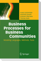 Business Processes for Business Communities