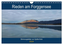 Rieden am Forggensee (Wandkalender 2024 DIN A4 quer), CALVENDO Monatskalender