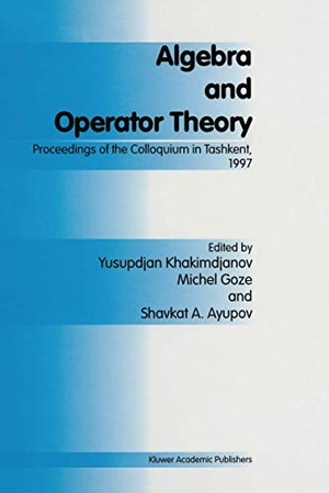 Khakimdjanov, Y. / Sh. Ayupov et al (Hrsg.). Algebra and Operator Theory - Proceedings of the Colloquium in Tashkent, 1997. Springer Netherlands, 1998.