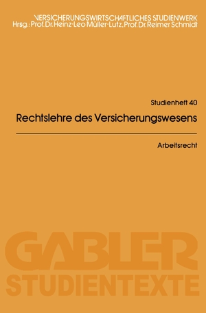 Seifert, Reinhardt / Karin Nipperdey. Arbeitsrecht. Gabler Verlag, 1983.