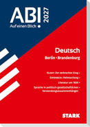 STARK Deutsch - Abi - Auf einen Blick! 2027 Berlin/Brandenburg