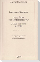 Papst Julius vor der Himmeltür. Julius exclusus e coelis