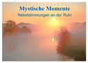 Mystische Momente - Nebelstimmungen an der Ruhr (Tischkalender 2024 DIN A5 quer), CALVENDO Monatskalender