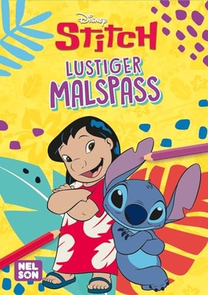 Disney Kreative Beschäftigung: Lilo & Stitch: Lustiger Malspaß - Mit mehr als 60 Ausmalbildern | Malblock für Kinder ab 4 Jahren. Nelson Verlag, 2024.