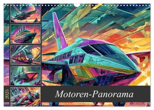 Braun, Werner. Motoren-Panorama (Wandkalender 2025 DIN A3 quer), CALVENDO Monatskalender - Die Welt der Motor-Mobilität. Calvendo, 2024.