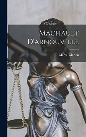 Marion. Machault D'arnouville. Legare Street Press, 2022.