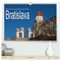 Donaumetropole Bratislava (hochwertiger Premium Wandkalender 2024 DIN A2 quer), Kunstdruck in Hochglanz