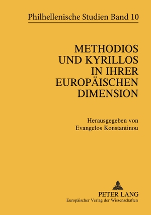 Konstantinou, Evangelos (Hrsg.). Methodios und Kyrillos in ihrer europäischen Dimension. Peter Lang, 2005.