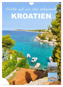 Erlebe mit mir das entspannte Kroatien (Wandkalender 2024 DIN A4 hoch), CALVENDO Monatskalender
