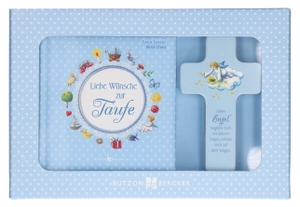 Sassor, Tanja. Liebe Wünsche zur Taufe. Geschenkset blau. Butzon & Bercker, 2026.