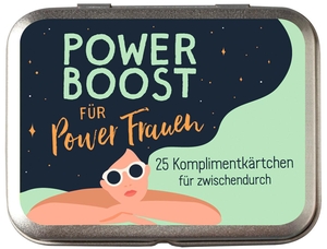 Groh Verlag (Hrsg.). Power Boost für Powerfrauen - 25 Komplimentkärtchen für Zwischendurch. Groh Verlag, 2020.
