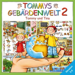 Tommys Gebärdenwelt 2, Version 3.0. CD-ROM für Windows 95/97/2000/XP - Deutsche Gebärdensprache für Kinder, 2.Teil. Karin Kestner GmbH, 2008.