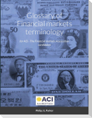 Glossary of Financial markets terminology