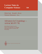 Advances in Cryptology - ASIACRYPT '91