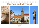 Buchen im Odenwald (Tischkalender 2024 DIN A5 quer), CALVENDO Monatskalender