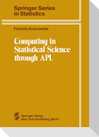 Computing in Statistical Science through APL