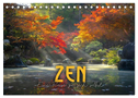ZEN - Eine Reise zu sich selbst (Tischkalender 2026 DIN A5 quer), CALVENDO Monatskalender