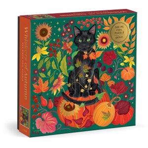 Galison. Whiskers of Autumn 500 Piece Foil Puzzle. Abrams and Chronicle Books IWUK, 2026.
