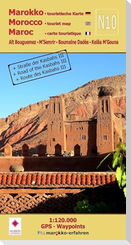 N10: Aït Bouguemez - M'Semrir - Boumalne Dadès - Kelâa M'Gouna + Straße der Kasbahs III + GPS-Waypoints