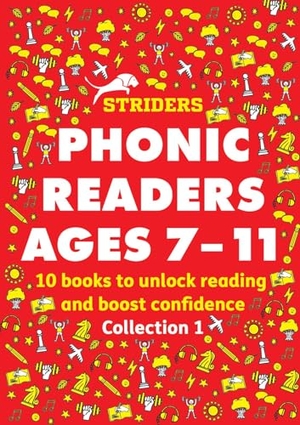 Rushton, Abbie / Clare, Giles et al. Striders Phonic Readers Collection 1. Scholastic, 2024.