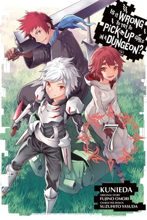 Gaippe, Andrew / Omori, Fujino et al. Is It Wrong to Try to Pick Up Girls in a Dungeon?, Vol. 7 (manga). Little, Brown & Company, 2017.