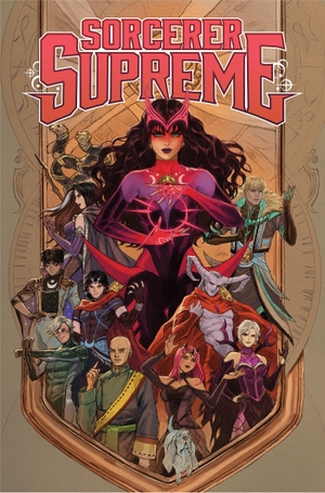 Orlando, Steve. Sorcerer Supreme Vol. 1: Rise Of The Scarlet Witch. Marvel Comics, 2026.