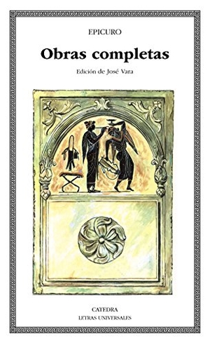 Epicuro. Obras completas. Ediciones Cátedra, 1995.