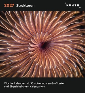 Strukturen - KUNTH Postkartenkalender 2027 - Hochwertiger Tischkalender mit 53 traumhaften Grußkarten (auch zum Aufhängen). Kunth GmbH Kalender, 2026.