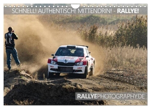 Kuhnert, Christian. SCHNELL! AUTHENTISCH! MITTENDRIN! - RALLYE! (Wandkalender 2026 DIN A4 quer), CALVENDO Monatskalender - Tauchen Sie abseits der regulären Rennstrecken in die Welt des Motorsports!. Calvendo, 2025.