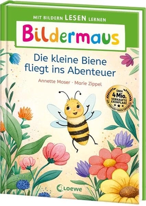 Moser, Annette. Bildermaus - Die kleine Biene fliegt ins Abenteuer - Mit Bildern lesen lernen - Ideal für die Vorschule und Leseanfänger ab 5 Jahren - Mit Leselernschrift ABeZeh. Loewe Verlag GmbH, 2026.