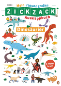 Mein riesengroßes ZICKZACK Ausklappbuch - Dinosaurier
