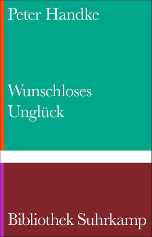 Handke, Peter. Wunschloses Unglück - Erzählung | Das frühe Meisterwerk des Nobelpreisträgers über seine Mutter | 75 Jahre Bibliothek Suhrkamp. Suhrkamp Verlag, 2026.