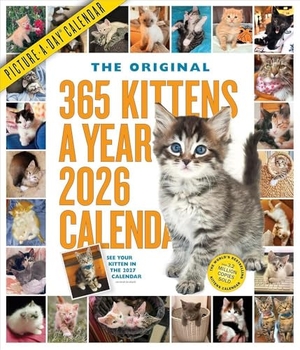Workman Publishing. 365 Kittens-A-Year Picture-A-Day(r) Wall Calendar 2026 - The World's Favorite Kitten Calendar. Workman Publishing, 2025.