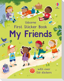 First Sticker Book My Friends
