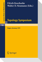 Topology Symposium Siegen 1979