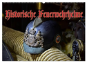Historische Feuerwehrhelme (Wandkalender 2025 DIN A2 quer), CALVENDO Monatskalender
