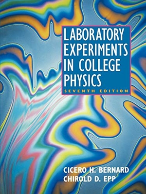 Bernard, Cicero H. / Bernard et al. Laboratory Experiments in College Physics. John Wiley & Sons, 1994.