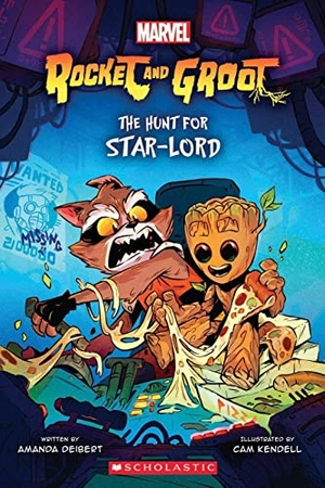 Deibert, Amanda. Hunt for Star-Lord: A Graphix Book (Marvel's Rocket and Groot). Scholastic Inc., 2023.