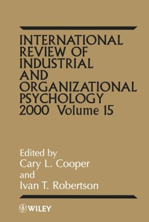 Cooper. Int Rev of Indust   Org Psych 2000 V15. John Wiley & Sons, 2000.