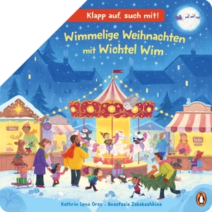 Orso, Kathrin Lena. Wimmelige Weihnachten mit Wichtel Wim - Lustiges Wimmelbuch mit großen Ausfaltseiten für Kinder ab 2 Jahren. Penguin junior, 2026.