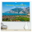 Gardasee - lago di Garda by Sascha Ferrari (hochwertiger Premium Wandkalender 2024 DIN A2 quer), Kunstdruck in Hochglanz