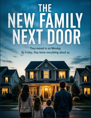 Talah. THE NEW FAMILY NEXT DOOR - They moved in on Monday. By Friday, they knew everything about us.. Independently published, 2026.
