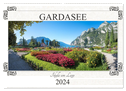 Gardasee - Idylle am Lago 2024 (Wandkalender 2024 DIN A2 quer), CALVENDO Monatskalender