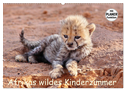 Afrikas wildes Kinderzimmer (Wandkalender 2025 DIN A2 quer), CALVENDO Monatskalender