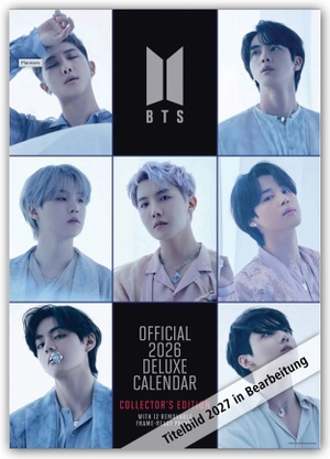 Danilo. BTS - Bangtan Boys 2027 - A3-Deluxe-Posterkalender - Original Danilo-Kalender [Mehrsprachig] [Kalender]. Stürtz Verlag, 2026.