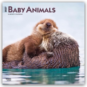 Publishers, Browntrout. Baby Animals - Tierbabys - Tierkinder 2027 - 16-Monatskalender - Original BrownTrout-Kalender [Mehrsprachig] [Kalender]. Browntrout Verlags GmbH, 2026.