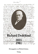 Richard Dedekind 1831¿1981